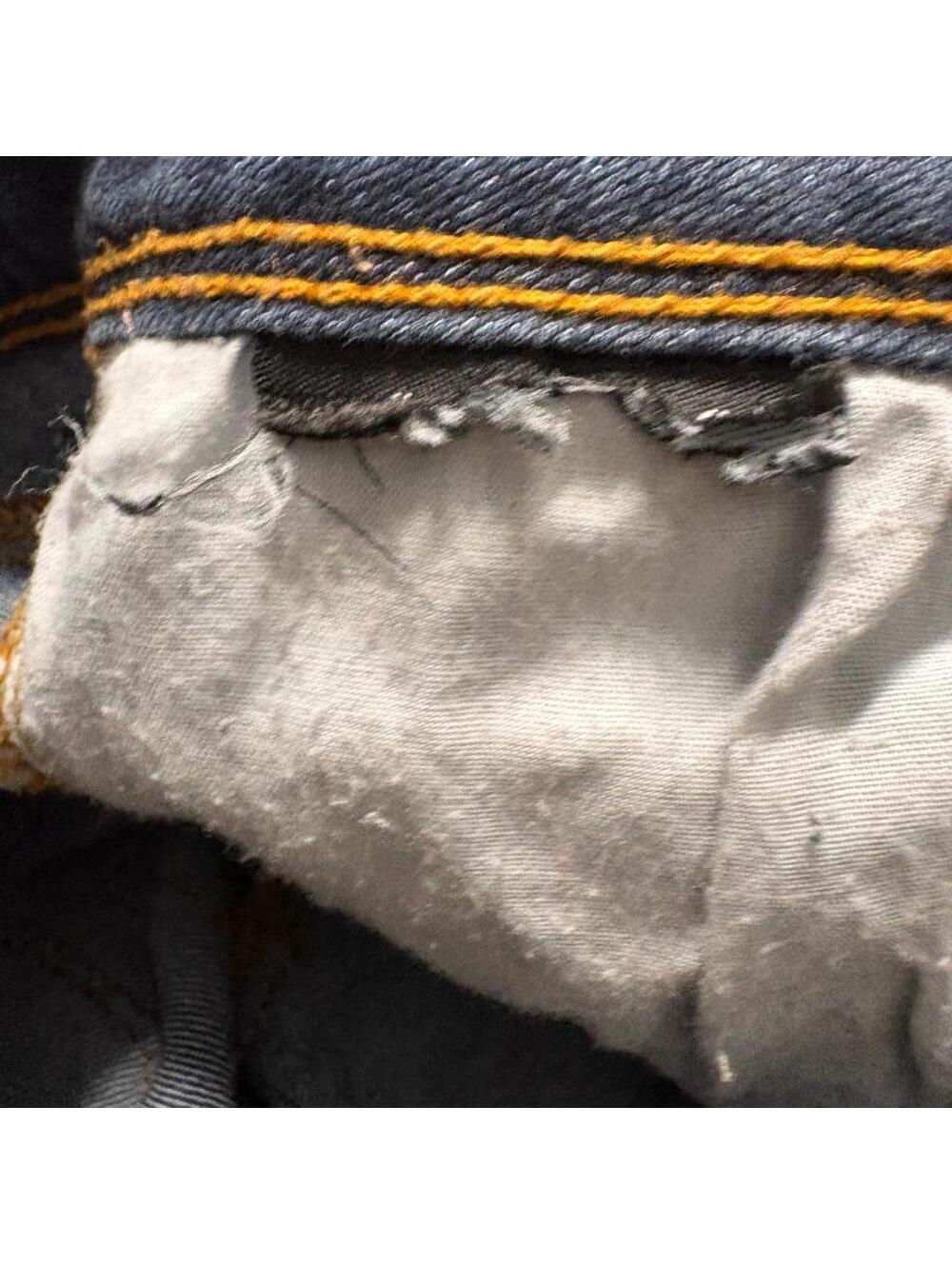 Sneak Peek Distressed Skinny Jeans Womens Size 9 Blue Denim Ripped Low Rise - Picture 5 of 13